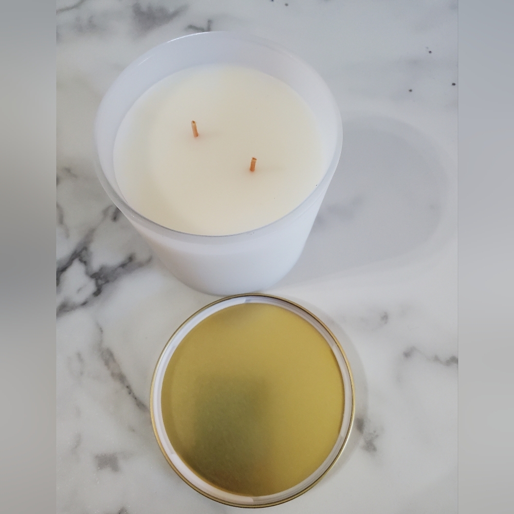 WARM CINNAMON 2 wick Jar Candle 14-oz - Picture 2 of 8
